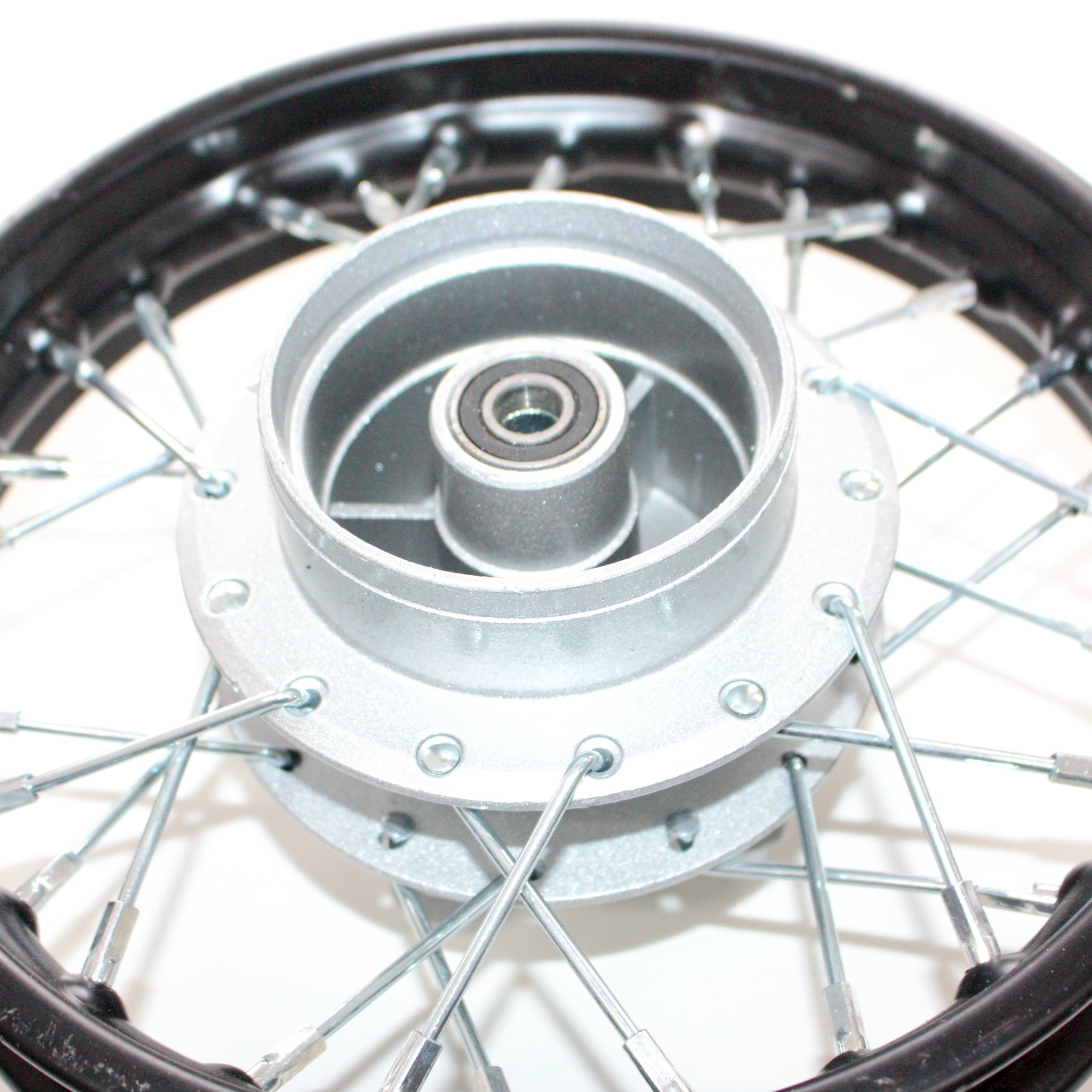 BLACK 2.50-10" 1.4 X 10 Inch Back Drum Brake Hub Wheel Rim PIT Trail Dirt Bike